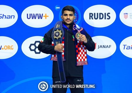 پیام قدردانی مسئولان فارس به غلامرضا فرخی، قهرمان کشتی فرنگی جهان