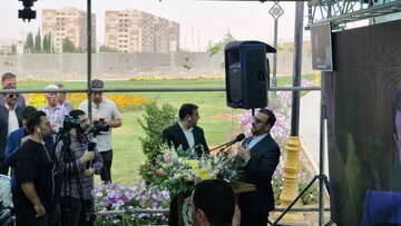 افتتاح پارک ۹ هکتاری ملاصدرا در شهر صدرا