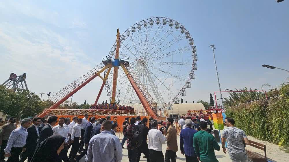 افتتاح شهربازی جنت شیراز