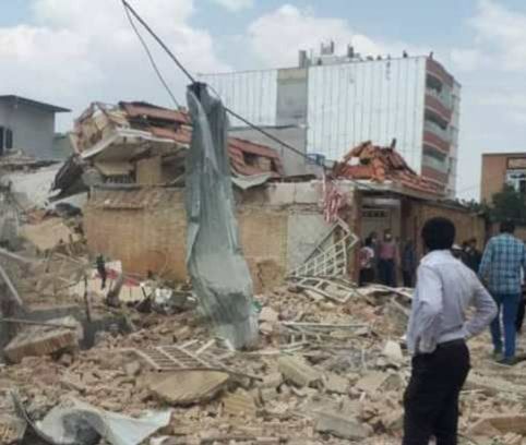 انفجار ۲ منزل مسکونی در جهرم
