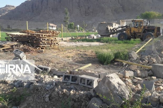 ۱۴ قطعه باغشهری در مرودشت تخریب شد