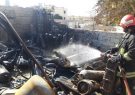 انفجار یک کارگاه غیرمجاز سوخت گیری گاز LPG در شیراز