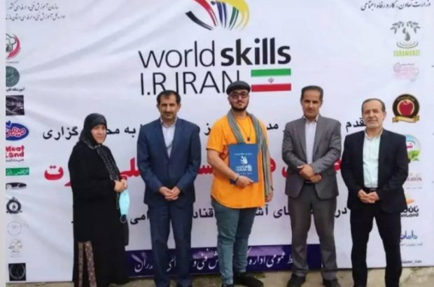 کسب مدال طلای نوزدهمین دوره مسابقات ملی مهارت توسط دانشجوی دانشگاه علمی کاربردی فارس