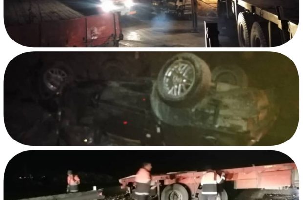 تصادف در جاده سعادتشهر به شیراز ۲کشته برجای گذاشت