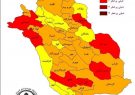 ۷ شهرستان فارس در وضعیت قرمز کرونایی