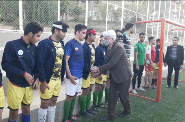 سومین مرحله اردوی آماده سازی تیم ملی فوتبال نابینایان و کم بینایان در شیراز برگزار شد