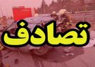 ١٠ مصدوم در تصادف جاده جهرم – شیراز