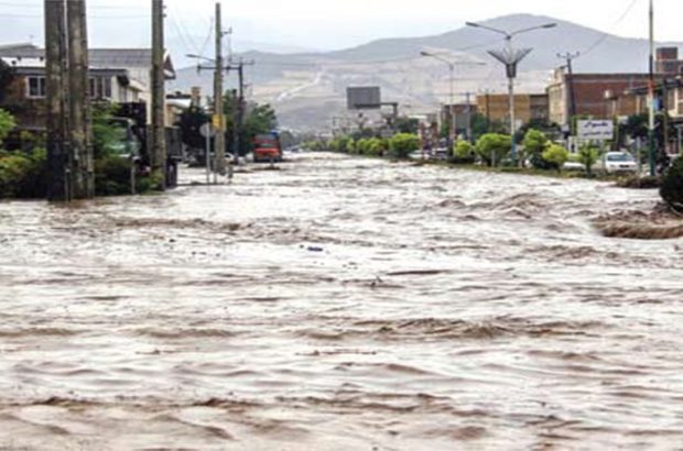 ادامه بارش باران و جاری شدن سیلاب در جنوب و شرق فارس/هیچ یک از راه‌های استان مسدود نیست