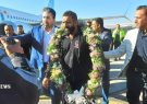 هادی چوپان قهرمان مستر المپیا با استقبال گسترده مردم و مسئولان استان فارس وارد شیراز شد