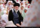 مراسم جشن تکلیف دختران دانش‌آموز با حضور امام خامنه‌ای