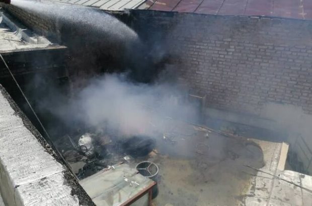 آتش‌سوزی گسترده انبار مواد غذایی، خشکبار و عطاری در شیراز