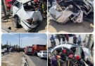 ۵ مصدوم در تصادف جاده شیراز – کوار