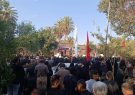 تجمع شهروندان شیراز در اعتراض به هتک حرمت به آمر به معروف در + تصاویر
