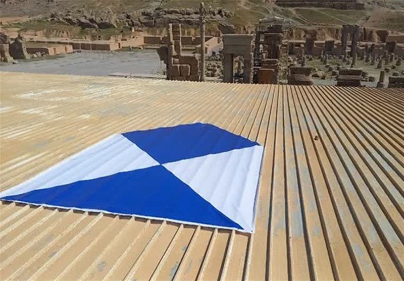 نصب «سپر آبی» بر بناهای تاریخی فارس
