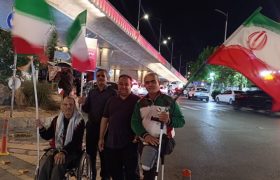 یک پا بر زمین دل در آسمان؛ روایت ۹۵ شب ایستادگی جانباز شیرازی برای احتزاز پرچم وطن