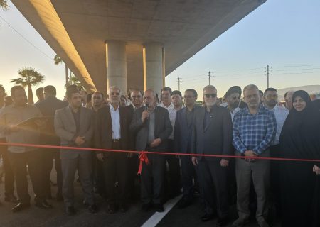 افتتاح تقاطع غیرهمسطح آیت‌الله اصطهباناتی در شیراز