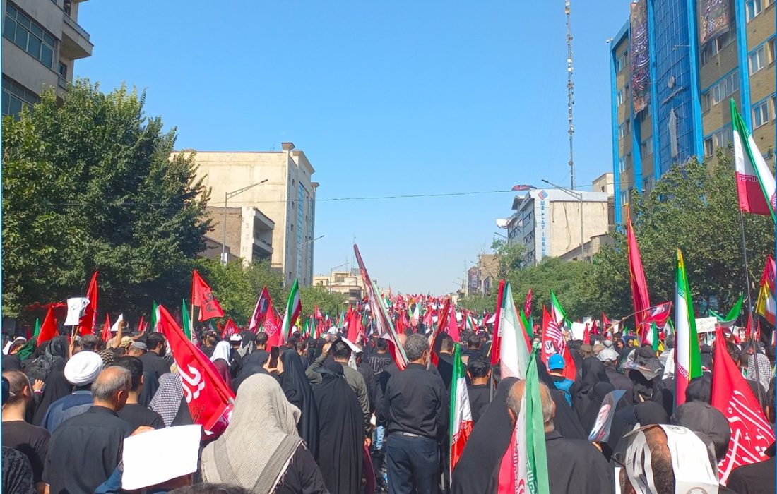 کوهستان ایستادگی، روی دوش دریای مردمی