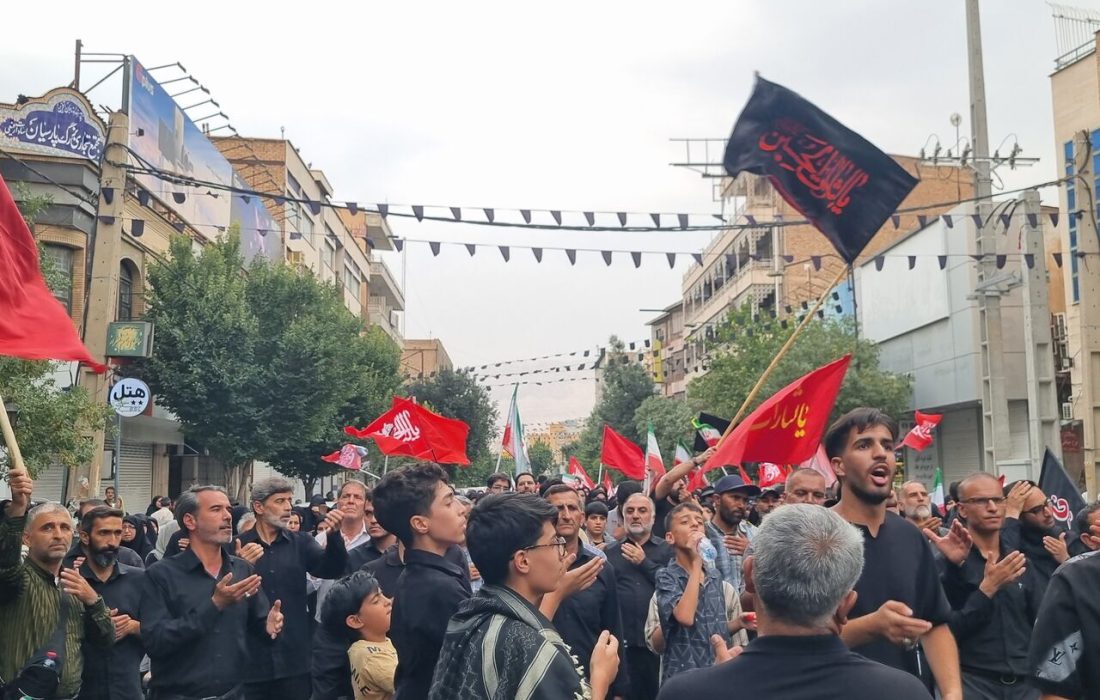 شیراز در سوگ امام رئوف