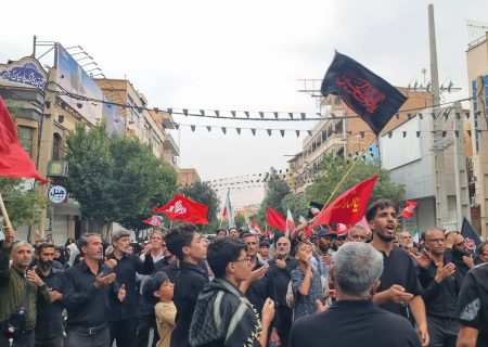 شیراز در سوگ امام رئوف